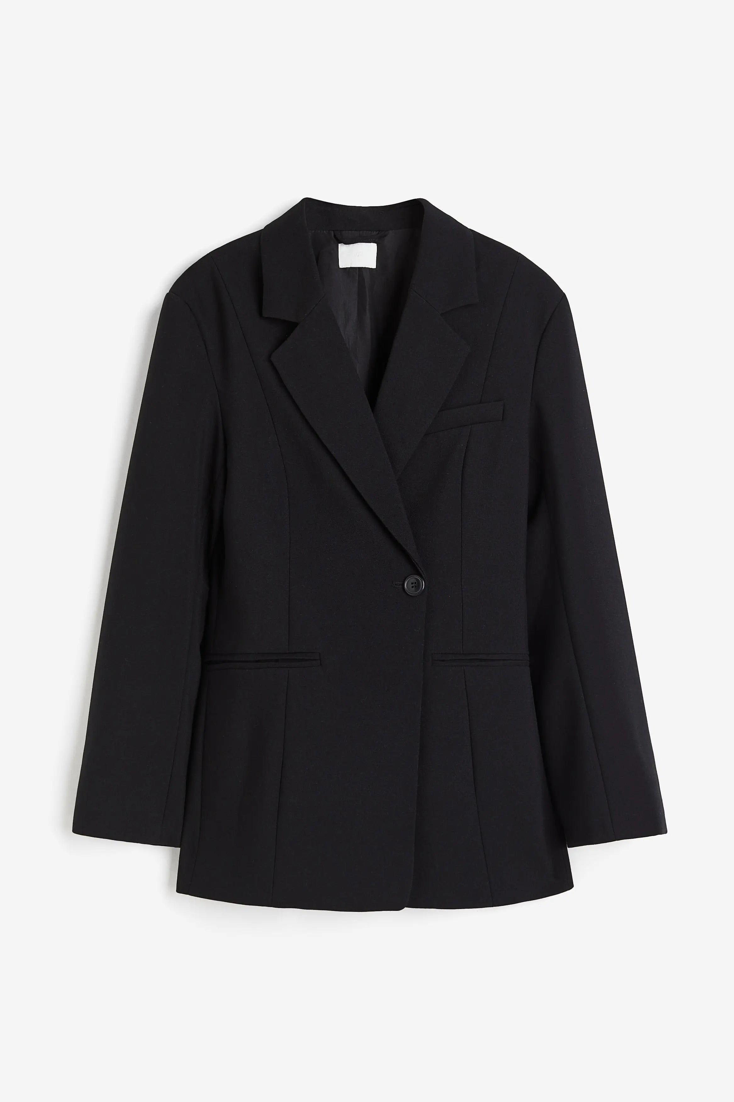 Divina Oversized Blazer - Noir MYCLOTHOS® - MYCLOTHOS®