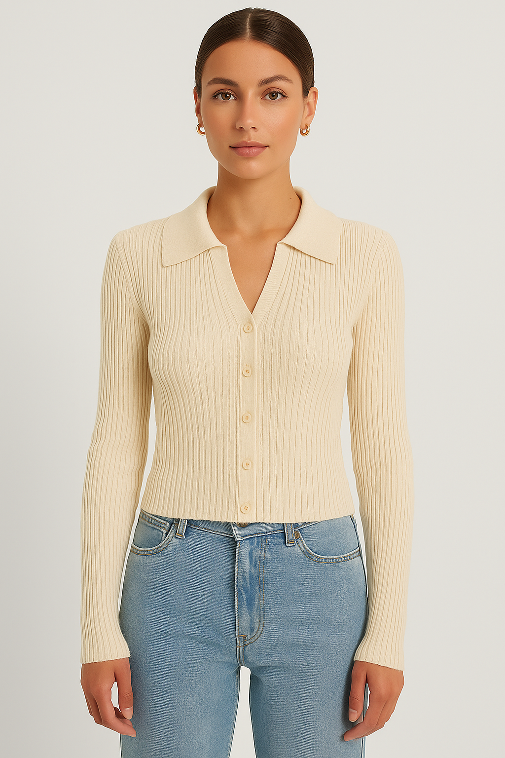 Felice Buttons Top