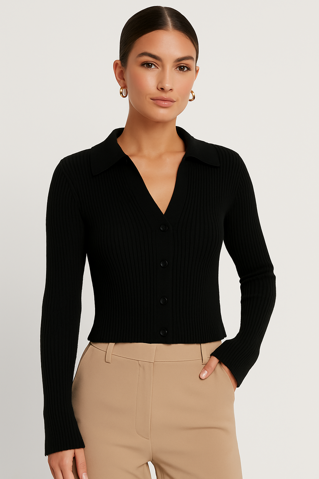 Felice Buttons Top